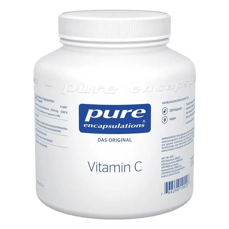 Pure Encapsulations Vitamin C Kapseln, 250 St