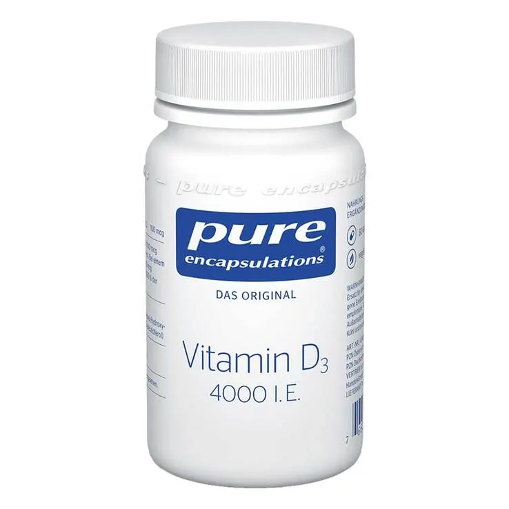 Pure Encapsulations Vitamin D3 4000 I.E. Kapseln, 60 St