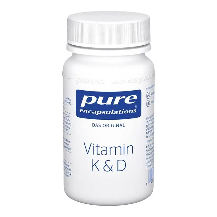 Pure Encapsulations Vitamin K & D Kapseln, 30 St