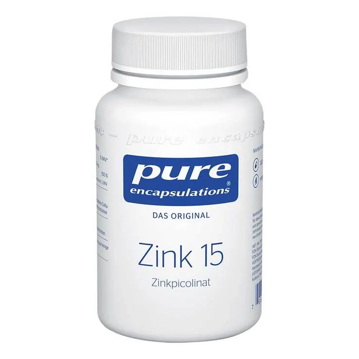 Pure Encapsulations Zink 15 Zinkpicolinat Kapseln, 180 St