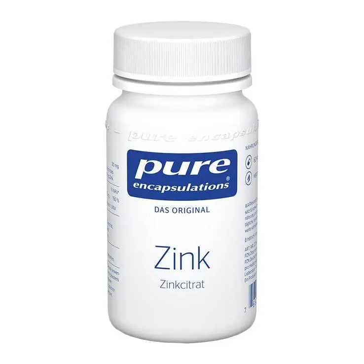 Pure Encapsulations Zink Zinkcitrat Kapseln, 60 St