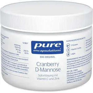 PUREENCAPSULATIONSCranberryD-MannosePulver37g