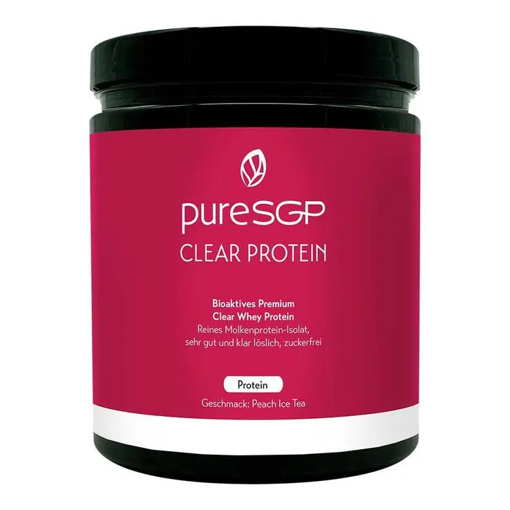 Puresgp Clear Protein Pulver Peach Ice Tea, 500 g