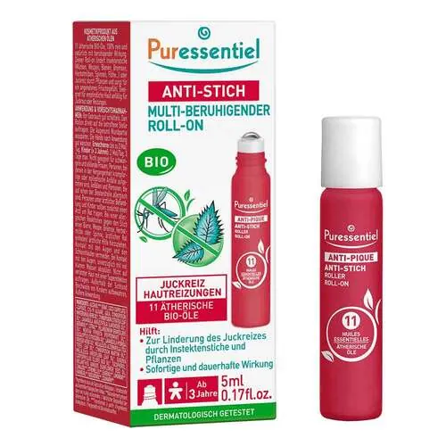 PURESSENTIEL Anti-Stich Roll-on multi-beruhigend, 5 ml