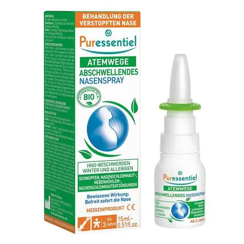 Puressentiel Atemwege abschwellendes Nasenspray, 15 ml