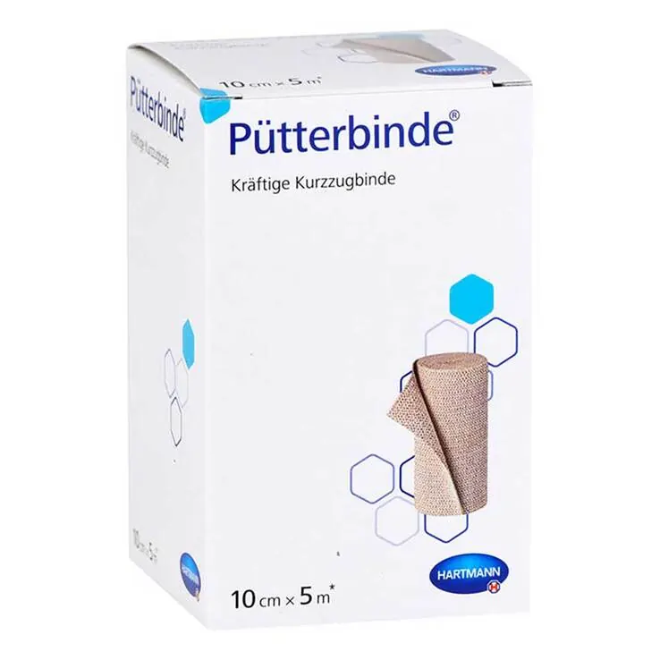 Pütter Binde 10 cm x 5 m, 10 St