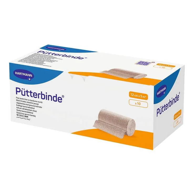 Pütter Binde 12 cm x 5 m, 10 St