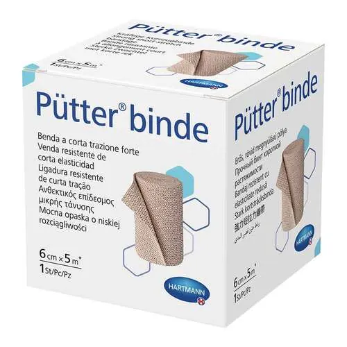 Pütter Binde 6 cmx5 m, 1 St