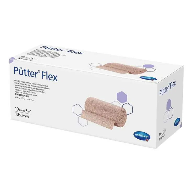 Pütter Flex Binde 10 cm x 5 m, 10 St