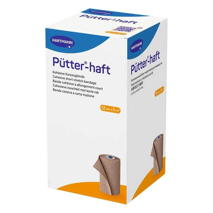 Pütter-haft Binde 12 cm x 5 m, 1 St