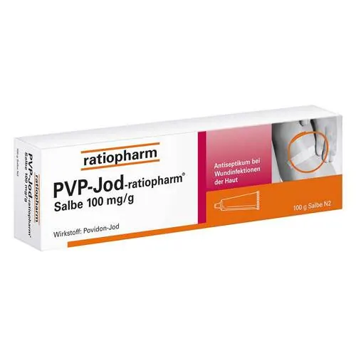 Pvp-Jod-ratiopharm Salbe, 100 g