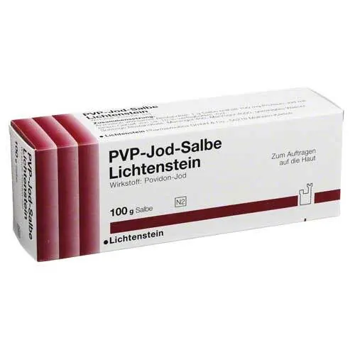 Pvp jodatum Salbe Lichtenstein, 100 g