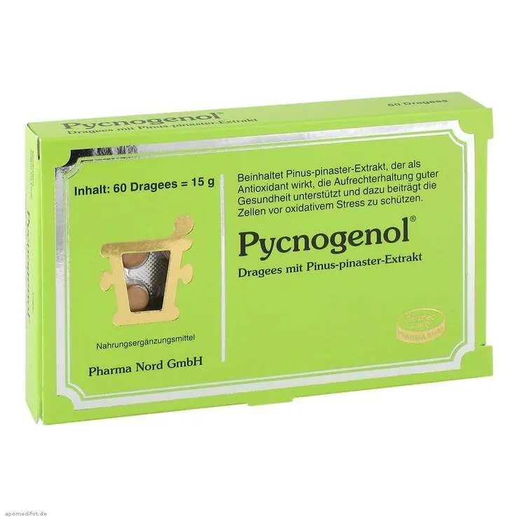 Pycnogenol Kiefernrindenextrakt Dragees, 60 St