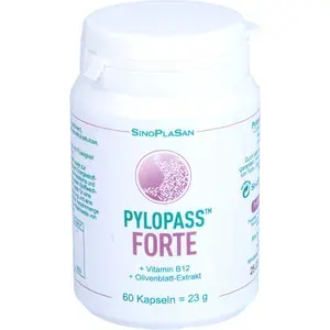 PYLOPASSFORTE200mg+Vit.B12+Olivenblattextr.Kps.60Stück