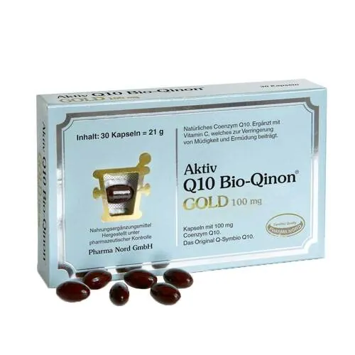 Q10 Bio Qinon Gold 100 mg Pharma Nord Kapseln, 30 St