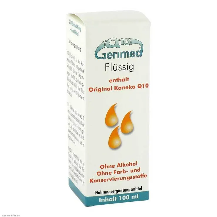 Q10 Gerimed flüssig ohne Alkohol, 100 ml