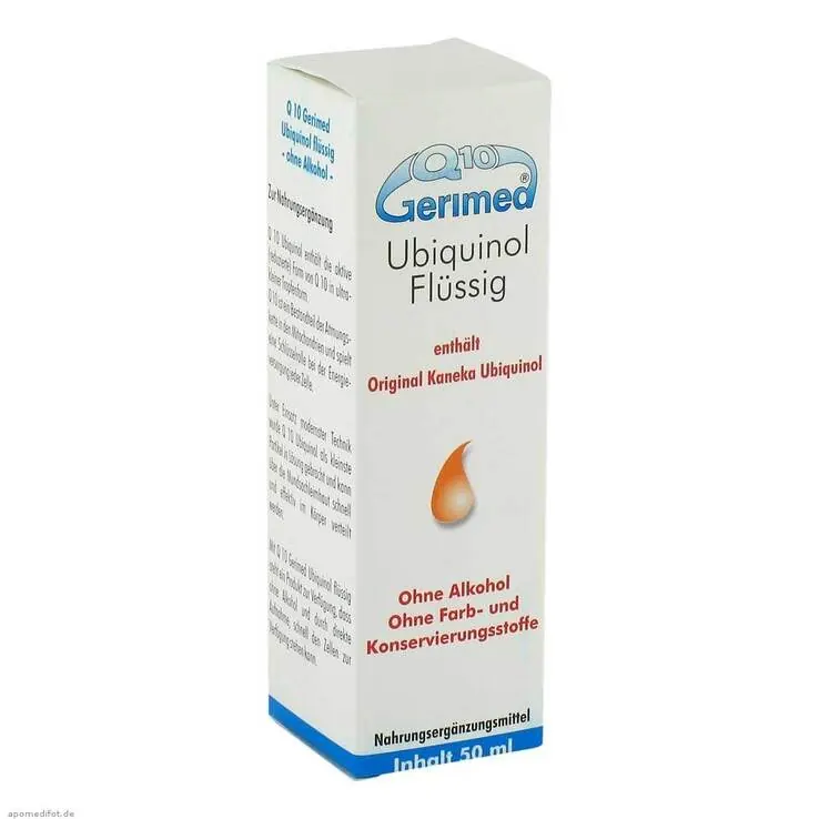 Q10 Gerimed Ubiquinol flüssig, 50 ml