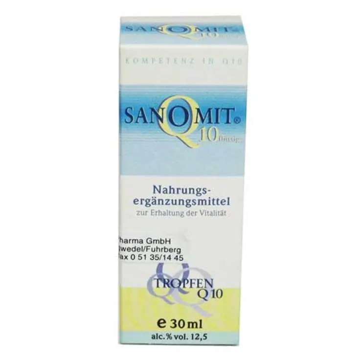 Q10 Sanomit flüssig Mse Tropfen, 30 ml