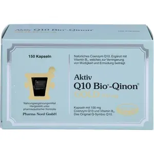 Q10BIOQinonGold100mgPharmaNordKapseln150Stück