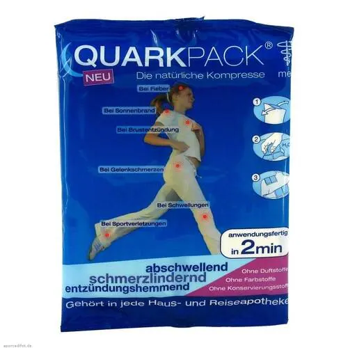 QUARKPACK Kompresse bei Entzündungen, 5X4 St