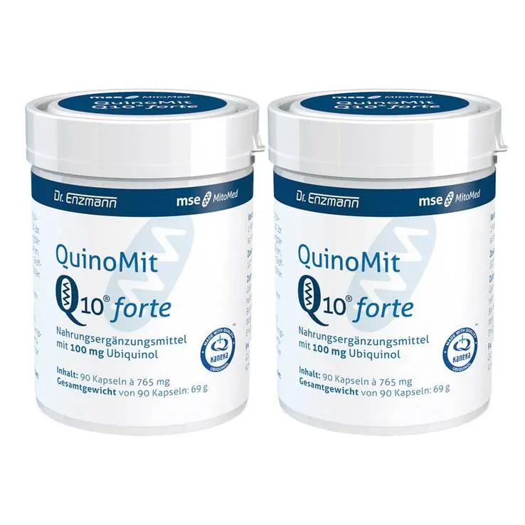 Quinomit Q10 forte Kapseln, 2x90 St