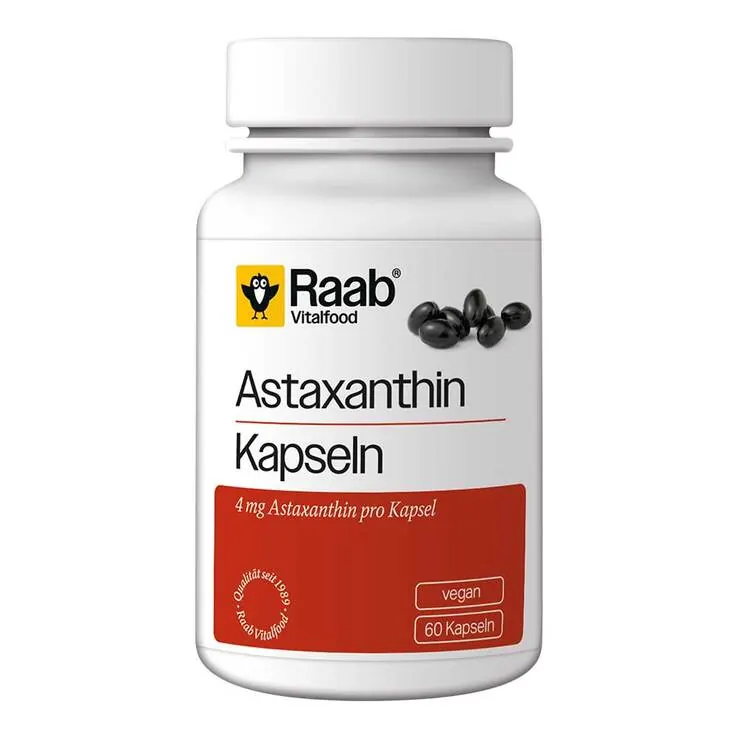 Raab Vitalfood Astaxanthin Kapseln, 60 St
