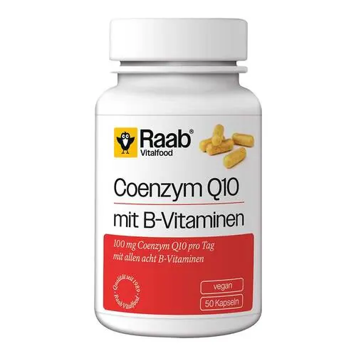 Raab Vitalfood Coenzym Q10 Kapseln, 50 St
