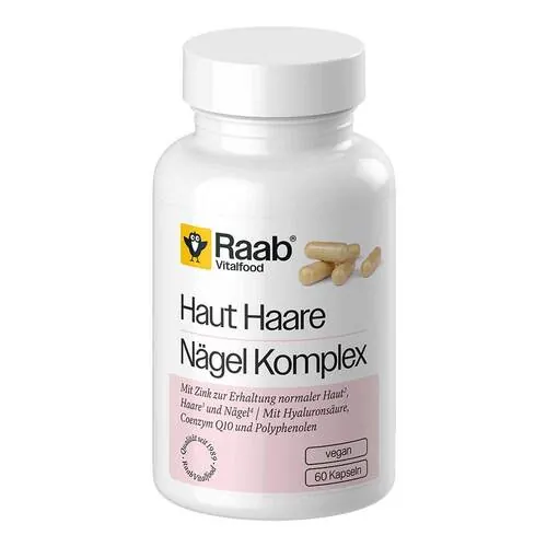 Raab Vitalfood Haut Haare Nägel Komplex Kapseln, 60 St
