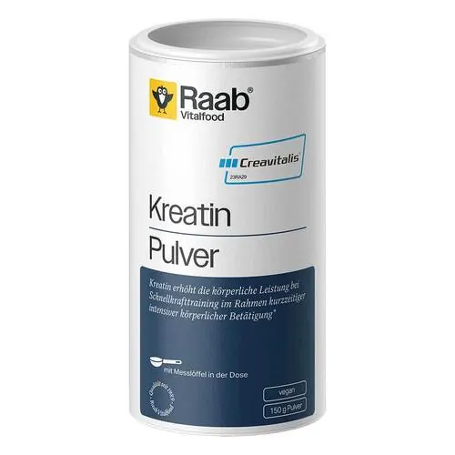 Raab Vitalfood Kreatin Monohydrat Pulver, 150 g