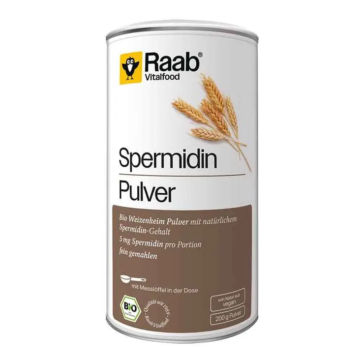 Raab Vitalfood Spermidin Bio Pulver, 200 g