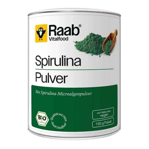 Raab Vitalfood Spirulina Bio Pulver, 150 g
