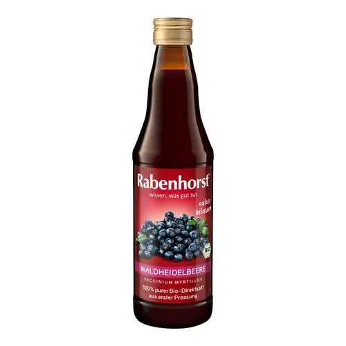 Rabenhorst Heidelbeer Bio Muttersaft, 330 ml