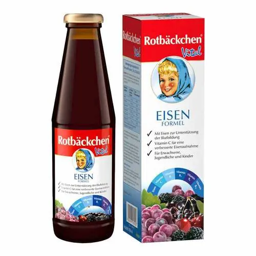 Rabenhorst Rotbäckchen Vital Eisen Formel Saft, 450 ml