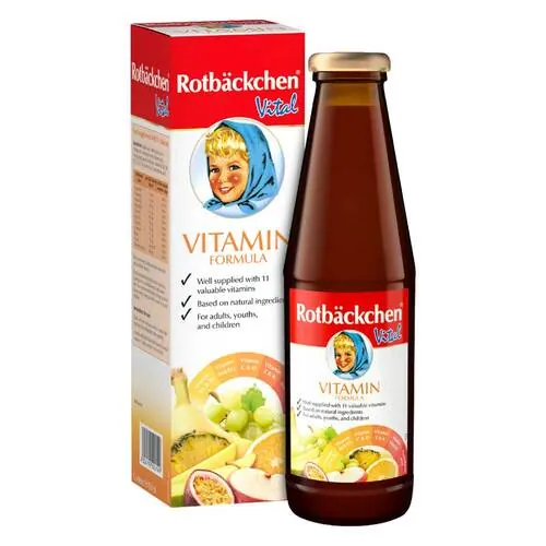 Rabenhorst Rotbäckchen Vital Vitaminformel Saft, 450 ml