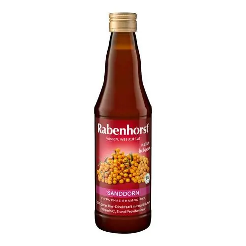 Rabenhorst Sanddorn Bio Muttersaft, 330 ml
