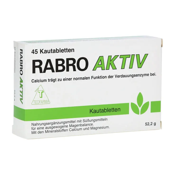 Rabro Aktiv Kautabletten, 45 St