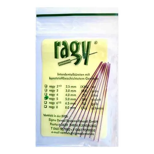 Ragy Interdentalbürsten 5 violett, 10 St