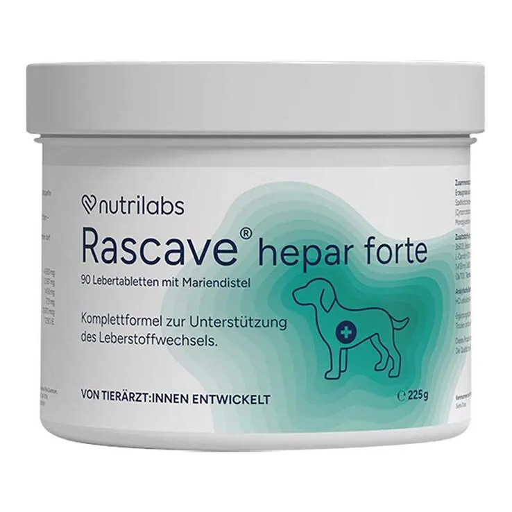 Rascave hepar forte Kautabletten für Hunde, 90 St