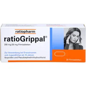 RATIOGRIPPAL200mg/30mgFilmtabletten20St