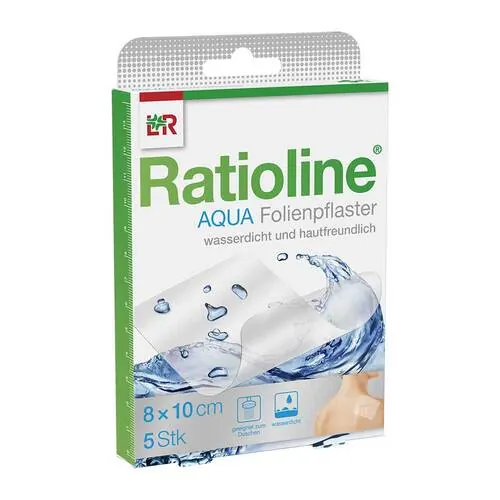 RATIOLINE aqua Duschpflaster 8x10 cm, 5 St