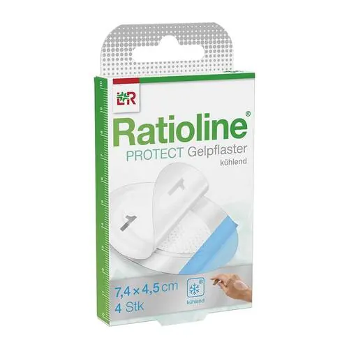 RATIOLINE protect Gelpflaster groß, 4 St