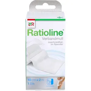 RATIOLINEacute10cmx2mVerbandmullgerollt1St
