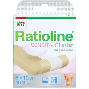 RATIOLINEsensitiveWundschnellverband8cmx1m1St