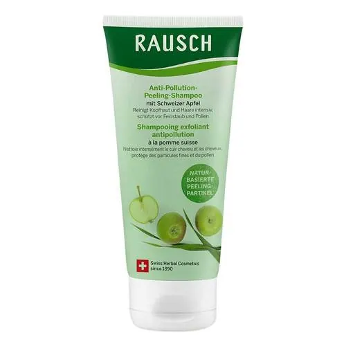 Rausch Anti-Pollution-Peeling-Shampoo mit Schweiz.Apf., 100 ml