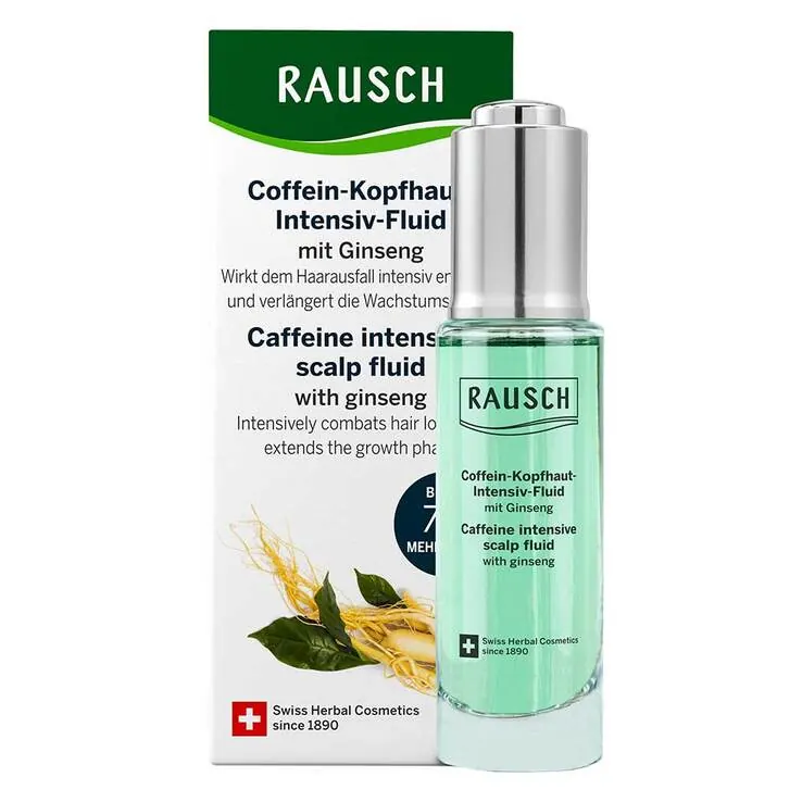 Rausch Coffein-Kopfhaut-Intensiv-Fluid mit Ginseng, 30 ml