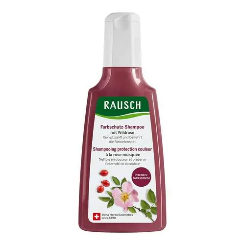 Rausch Farbschutz-Shampoo mit Wildrose, 200 ml