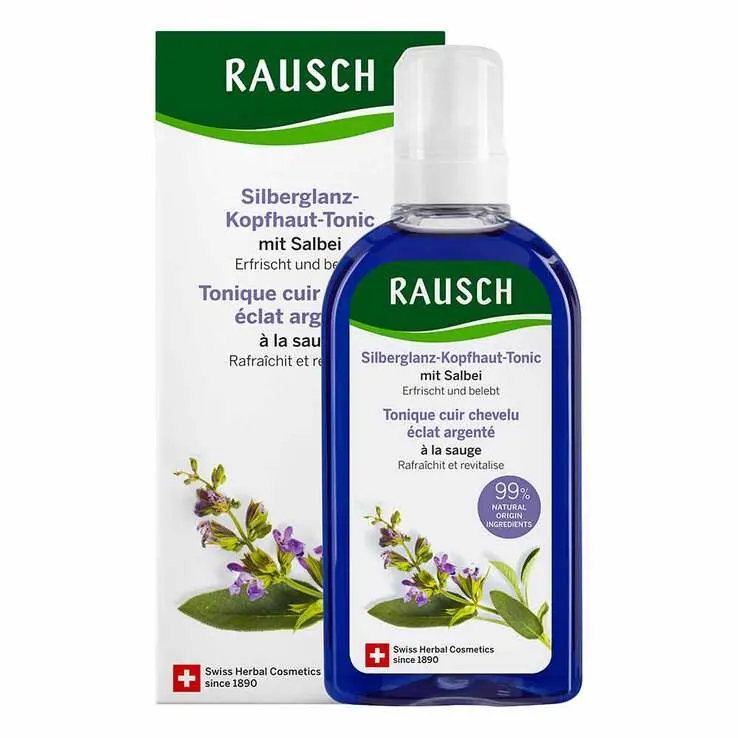 Rausch Silberglanz-Kopfhaut-Tonic mit Salbei, 200 ml