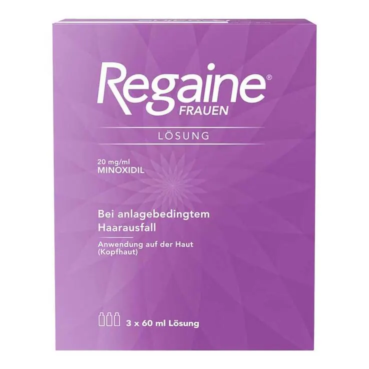 Regaine Frauen Lösung, 3X60 ml