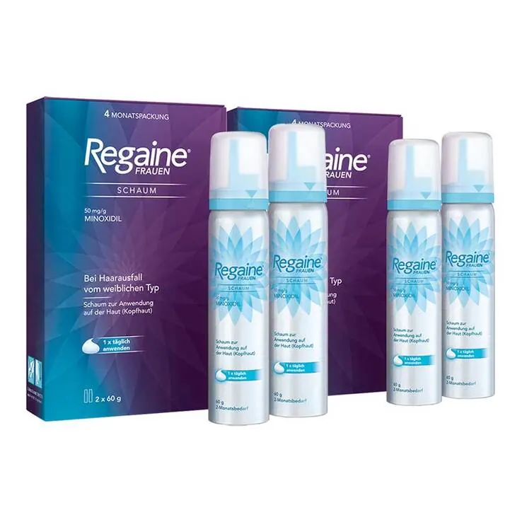 Regaine Frauen Schaum 50 mg/g , 2x2x60 g