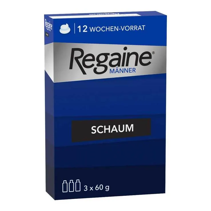 Regaine Männer Schaum 5%, 3X60 ml